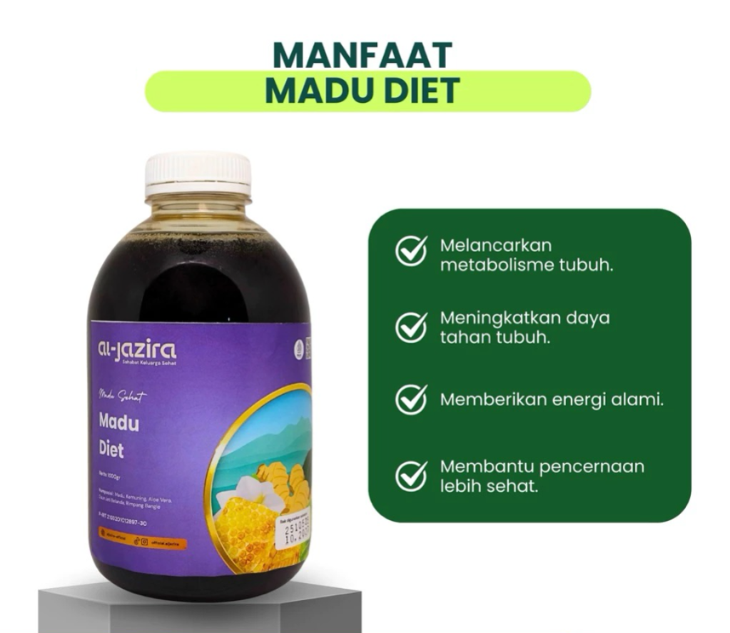 Al-Jazira Madu Diet 1Kg