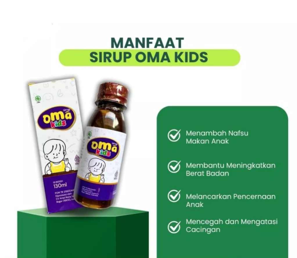 Al-Jazira Oma Kids Sari Kurma Anak 130Ml
